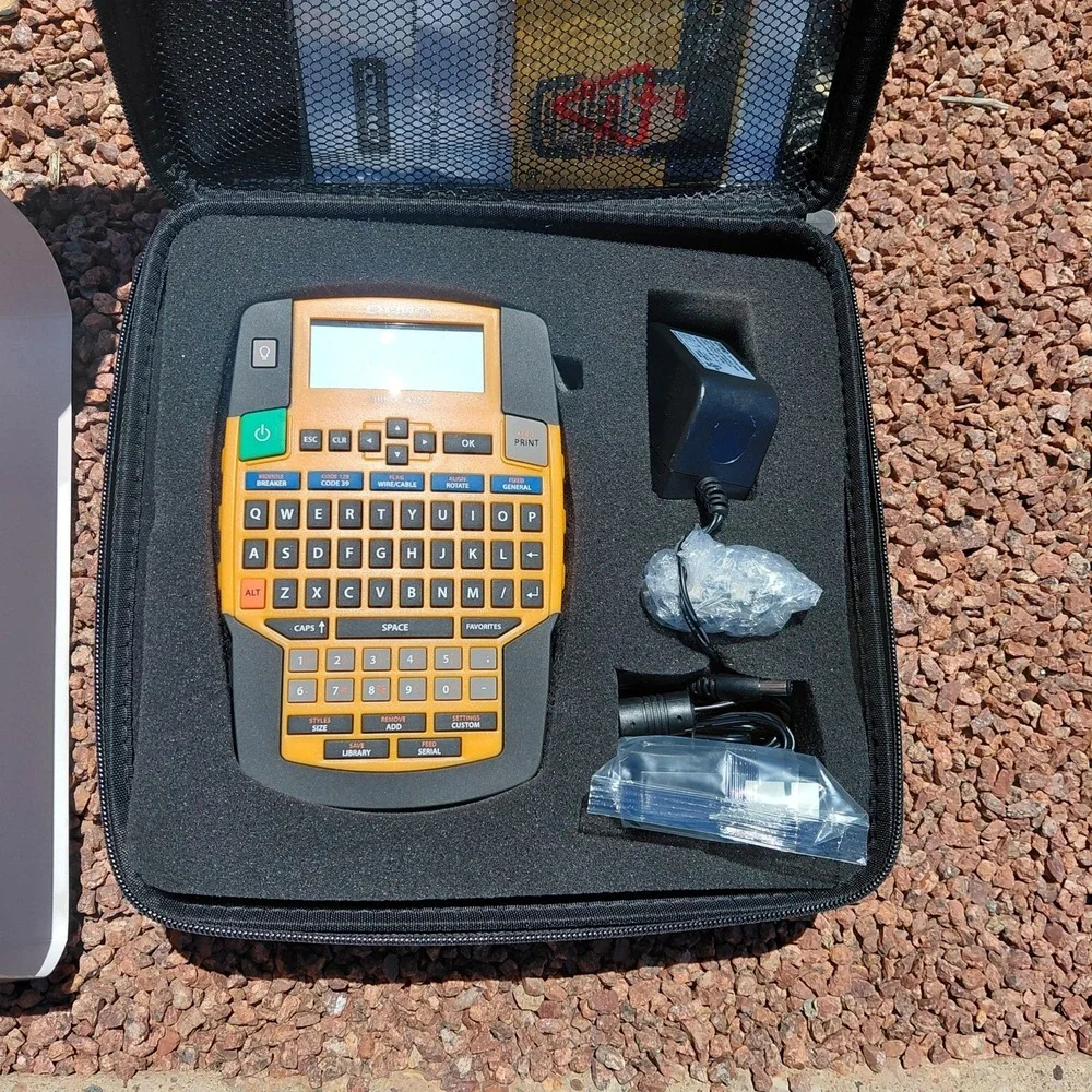 Dymo Rhino 4200 Case Kit All-purpose Labeling Tool 19MM 3/4
